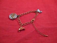 Wonder Woman Shield Bracelet w/ Charms 