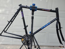 Vintage 22” 1990 Trek Antelope 830 Mountain Bike Frame & Fork 26” Chromoly Black picture