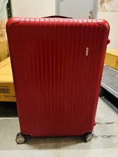 Rimowa Salsa 85L Red 4-wheels Carry Case Suitcase USED picture