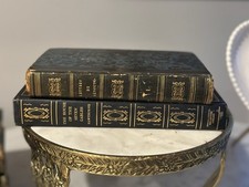 Vintage and antique book pair picture