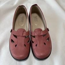 Hotter Nirvana Comfort Concept Leather Mary Jane Shoes Pink US 8.5 EU 40 picture