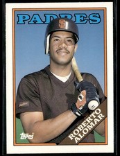 1988 Topps Traded #4T Roberto Alomar HOF Rookie Card RC picture