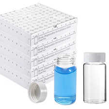 20ml Scintillation Vials Transparent Borosilicate Glass Counting Vial 500Pcs picture