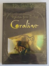 Coraline DVD 2009 2-Disc Collector's Edition 2D & 3D NEW Factory Sealed OOP picture