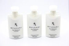 BVLGARI au thé Blanc (White Tea) Body Lotion - 2.5 Fl oz / 75mL Pack Of 6 NEW picture