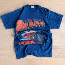 Vintage 1994 Chicago Bears NFL T-Shirt navy color VK15922 picture