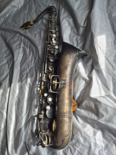 Vintage Rudolph Wurlitzer saxophone  Silver-Plated Brass Saxophone picture
