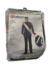 Storybook Charming Prince Fairytale Adult Men Costume L Halloween Cinderella picture