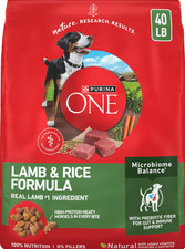 New w/ tags Purina ONE Digestive Gut Health Lamb Rice Dry Dog Food 80 lb Bundle picture
