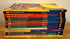 Who HQ Who Was/What Was Book Lot of 14 Paperbacks Ages 9-12 Nonfiction Bio picture