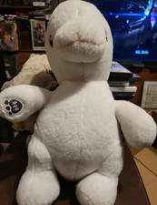 Build A Bear Seaworld Sea World Exclusive Plush Beluga Whale White BAB EXCELLENT picture