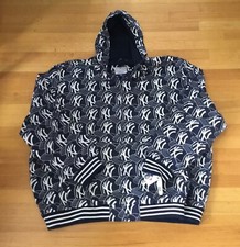 NY Yankees G-III Sports By Carl Banks All Over Print Jacket Mens Size 5XL Blue picture