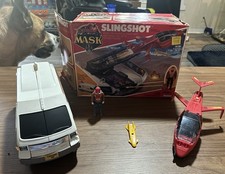 1986 Kenner MASK: Slingshot Complete, Ace Riker Box Factory Sealed On One Side picture