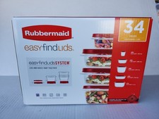 Rubbermaid 2066488 Easy Find Lids 17 Piece Storage Containers BPA Free picture