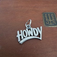 Retired James Avery Howdy Charm Texas picture