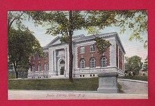 US NEW YORK - UTICA, PUBLIC LIBRARY VINTAGE PC 3808 picture