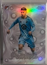 Topps 2026 Chrome MLS Pearlers CaseHit - James Rodriguez-Minnesota United picture