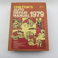 Chilton's Auto Repair Manual 1979 American Cars 1972-1979 picture