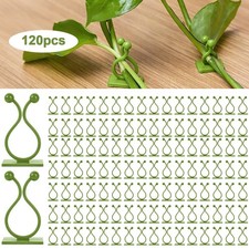 120X Self-Adhesive Plant Clips Wall Vine Support Hooks for Climbing Plants Decor picture