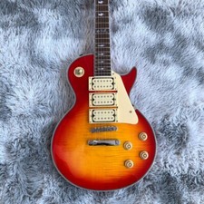 ACE Frehley Electric Guitar Cherry Sunburst Flame Maple Top with Body Binding picture