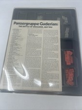 SPI Games Panzergruppe Guderian Punched Missing Front Artwork Flatpack Tray. picture