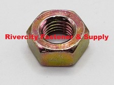 M10-1.25 Left Hand Thread Hex Nuts M10x1.25 Nut 10mm x 1.25 Grade 8.8 ZY picture