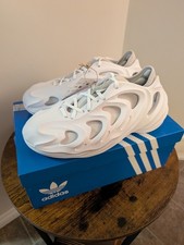 New Adidas adifom Q Cloud White/Gray Running Shoes Men's Size 8.5 picture