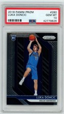 PSA 10 2018-19 Panini Prizm Luka Doncic RC Rookie #280 Mavericks picture
