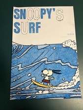 Snoopy's Surf Vintage Style Repro Print Poster 13x19 picture