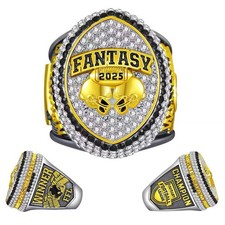 2025 Fantasy Football Championship Ring League Champion USA SELLER picture