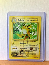 Raichu 36/108 Holographic Rare XY Evolutions Pokemon TCG LP picture