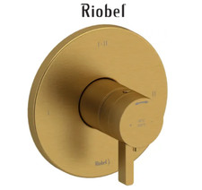 Riobel TPXTM23BG 2-Way Type T/P Coaxial Valve Modern BRUSHED GOLD New picture
