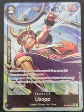 Usopp OP17-080 SR alt art Bandai One Piece Card Game picture