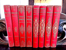 De Amicis Complete Travel Library 8 Volumes 1894-1897 picture