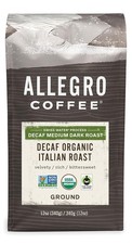 Allegro Coffee Decaf Organic Italian Roast Ground Coffee, 12 Ounce (Pack of 1) picture