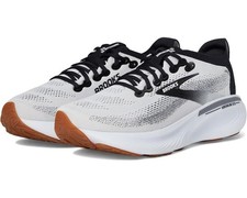 Brook Men's Adrenaline GTS 25, White/Black/White, D - Medium, Authentic picture