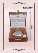 Spherical Crown Densiometer, Convex Natural Suppliers Wooden Enthusiast Gift picture