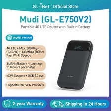 GL.iNet MUDI V2 (GL-E750V2) 750Mbps 1TB Max MicroSD with OpenWrt 4G LTE Router picture