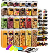 42-Piece Kitchen Food Container Set - Durable, Airtight, and Leak-Proof picture