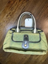 Vintage Louis Vuitton Mini Lin Mary Kate Bag in Olive Khaki. picture