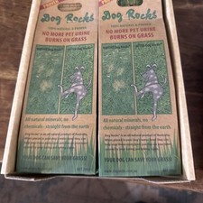 2 Sets of Dog Rocks 200g Natural Solution Reduces Urine Burn Marks on Grass Safe picture