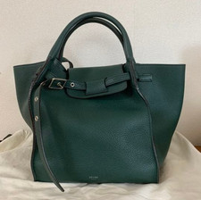 Celine Big Bag Small Amazon Green Leather picture