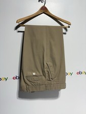 Vintage Brooks Brothers Brookscloth Tailored Pants Mens 34x32 Pleated Cuffed USA picture