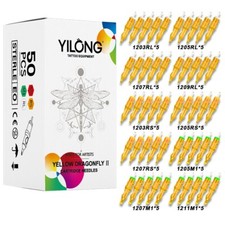 Tattoo Cartridge Needles 12 Mixed Specifications Round Liner Shader Curved picture