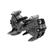 YOUFOY Star Fighter Ship Model 1228 Pieces Building Kit Set for Collection picture