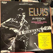 Elvis Presley From Memphis to Vegas/Elvis In Person VINYL LP RCA LSP-6020 picture