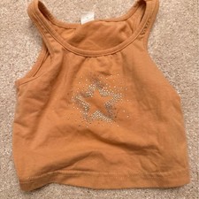 Shein Women's Orange and Tan Blouse picture