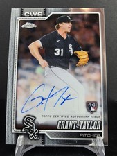 5-123 - 2026 Topps Chrome Series 1 - Grant Taylor (AU, RC) - Auto picture