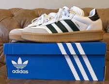 Adidas Samba XLG, Men's SIze 10, White/Green/Black/Gum picture