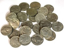 USA Full Date Indian Head/Buffalo Nickel American Coins Pack of 25 - Random Date picture